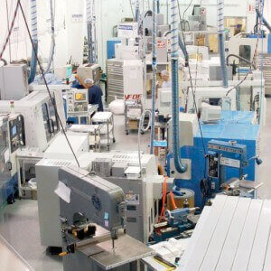 White Knight High-Purity Machining Facility Floor