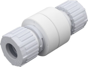 iPolymer PTFE Check Valve CV-12N-12N