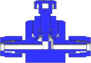 iPolymer Manual PTFE High-Purity Valves Cross Section